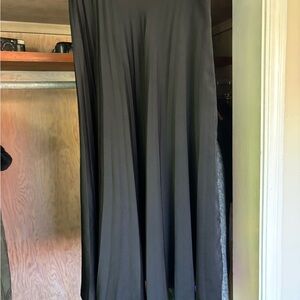 Zara Black Midi Skirt
